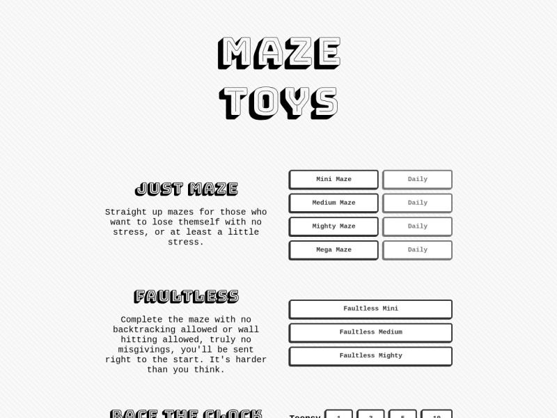 Captura de pantalla de Maze Toys